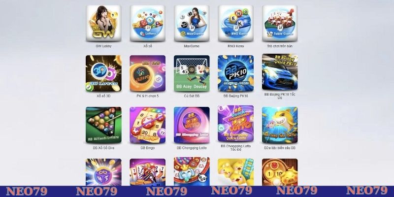 Khám phá kho game khủng với nhiều lựa chọn